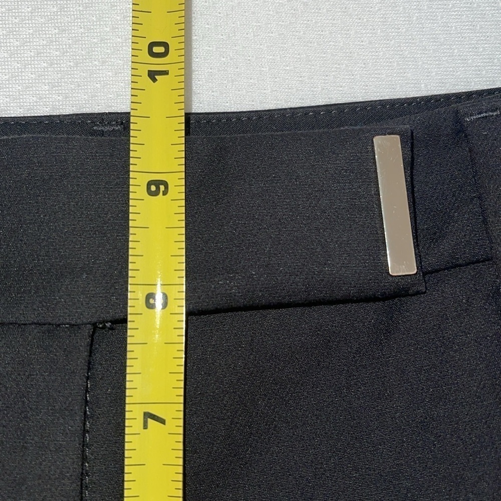 W.H.B.M Black Slim Crop Cotton Blend Pant Sz. 4 - Picture 12 of 17